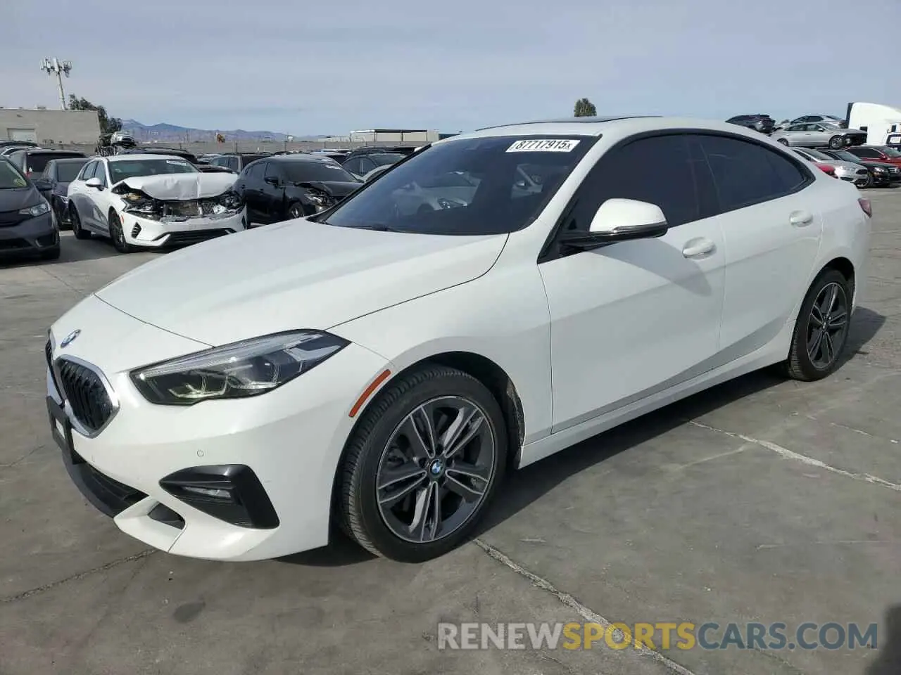 1 Photograph of a damaged car WBA73AK00M7G52266 BMW 2 SERIES 2021
