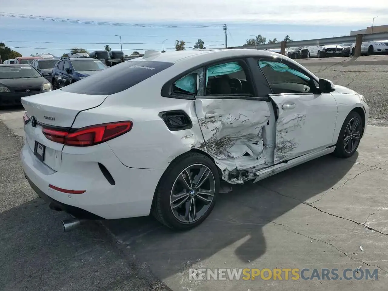 3 Photograph of a damaged car WBA73AK00M7G52266 BMW 2 SERIES 2021