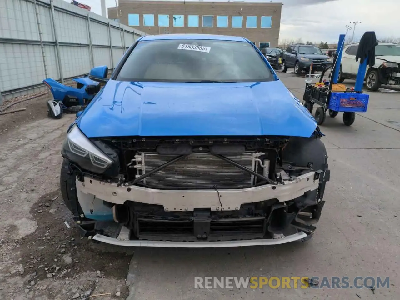 5 Photograph of a damaged car WBA73AK01M7G46511 BMW 2 SERIES 2021