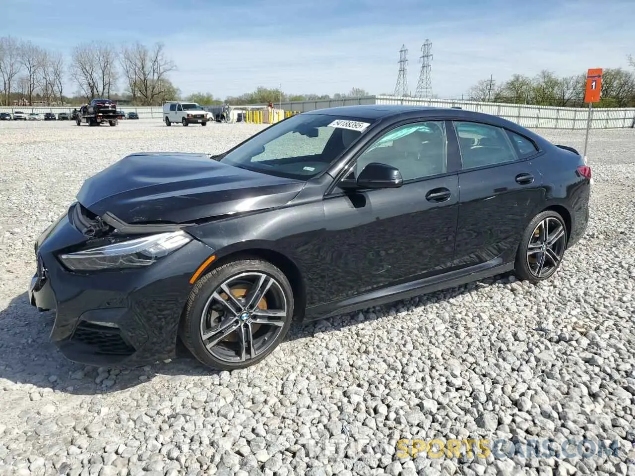 1 Photograph of a damaged car WBA73AK01M7H40954 BMW 2 SERIES 2021