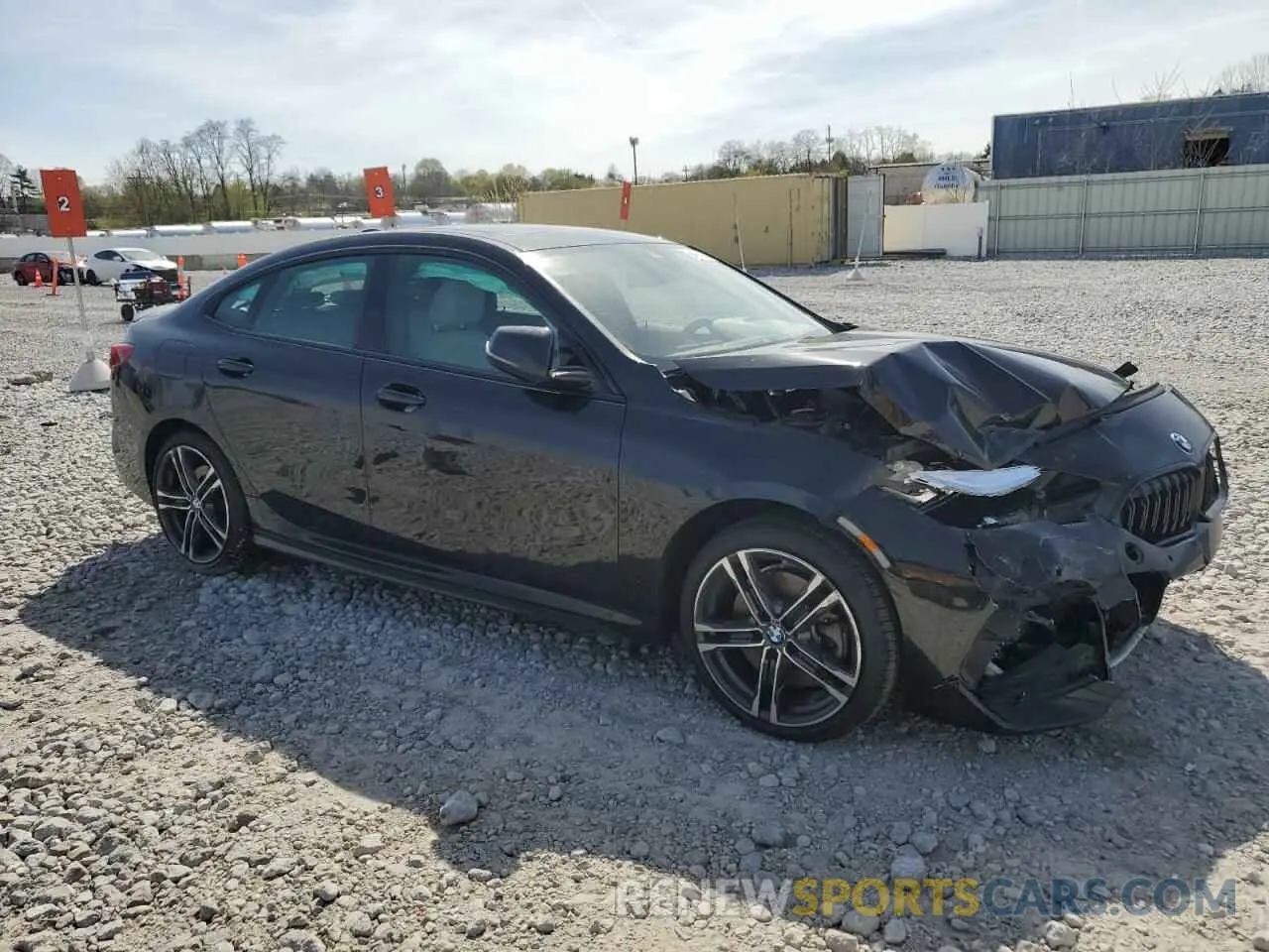 4 Photograph of a damaged car WBA73AK01M7H40954 BMW 2 SERIES 2021