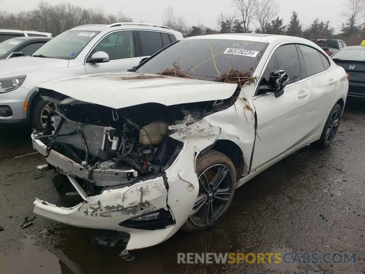 1 Photograph of a damaged car WBA73AK02M7H67029 BMW 2 SERIES 2021