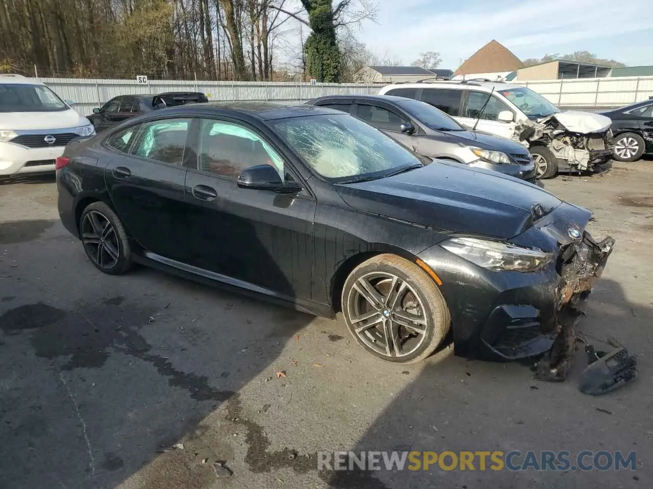 4 Photograph of a damaged car WBA73AK03M7H06756 BMW 2 SERIES 2021