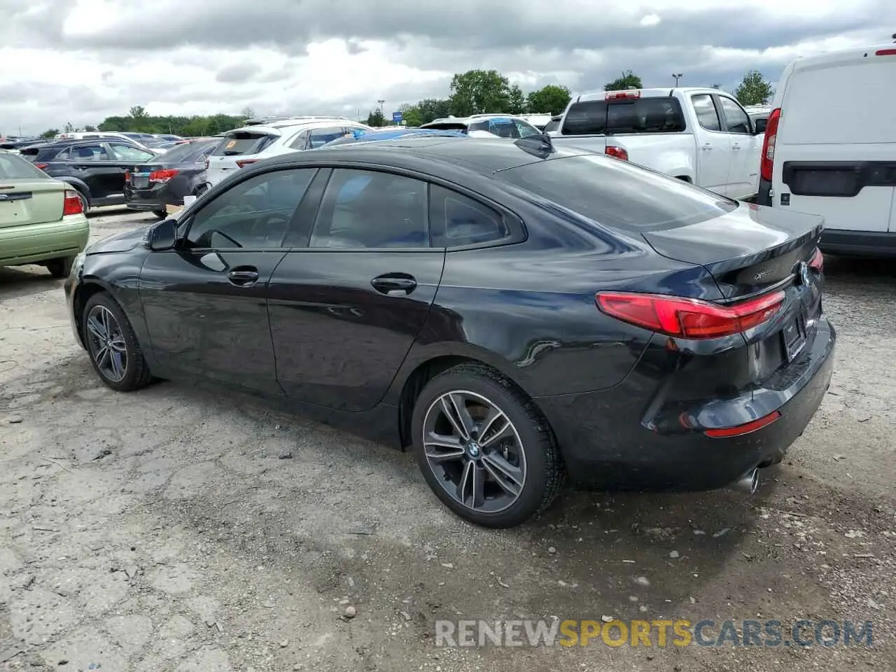 2 Фотография поврежденного автомобиля WBA73AK05M7H16818 BMW 2 SERIES 2021