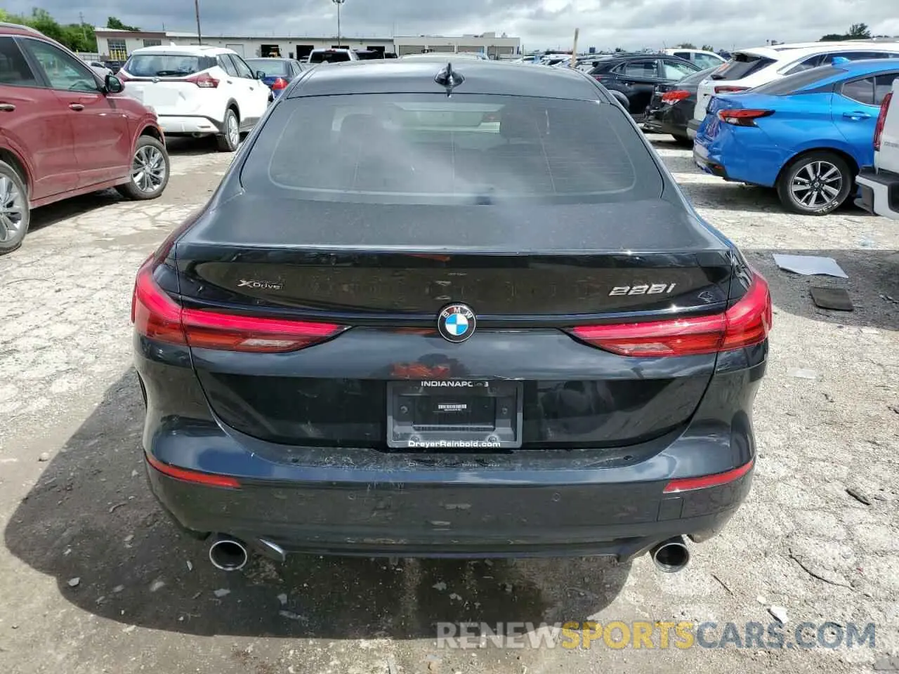 6 Фотография поврежденного автомобиля WBA73AK05M7H16818 BMW 2 SERIES 2021