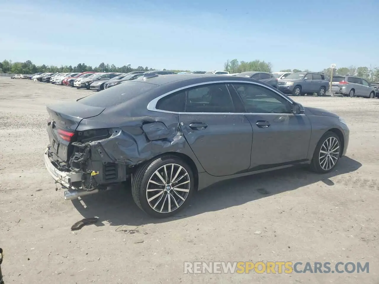 3 Фотография поврежденного автомобиля WBA73AK06M7G33379 BMW 2 SERIES 2021