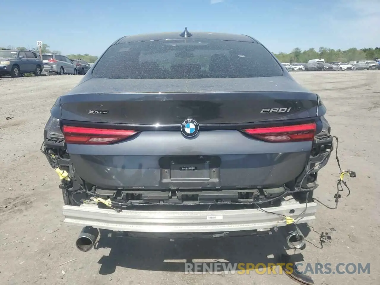 6 Фотография поврежденного автомобиля WBA73AK06M7G33379 BMW 2 SERIES 2021