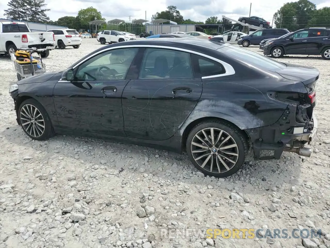 2 Фотография поврежденного автомобиля WBA73AK07M7H22488 BMW 2 SERIES 2021