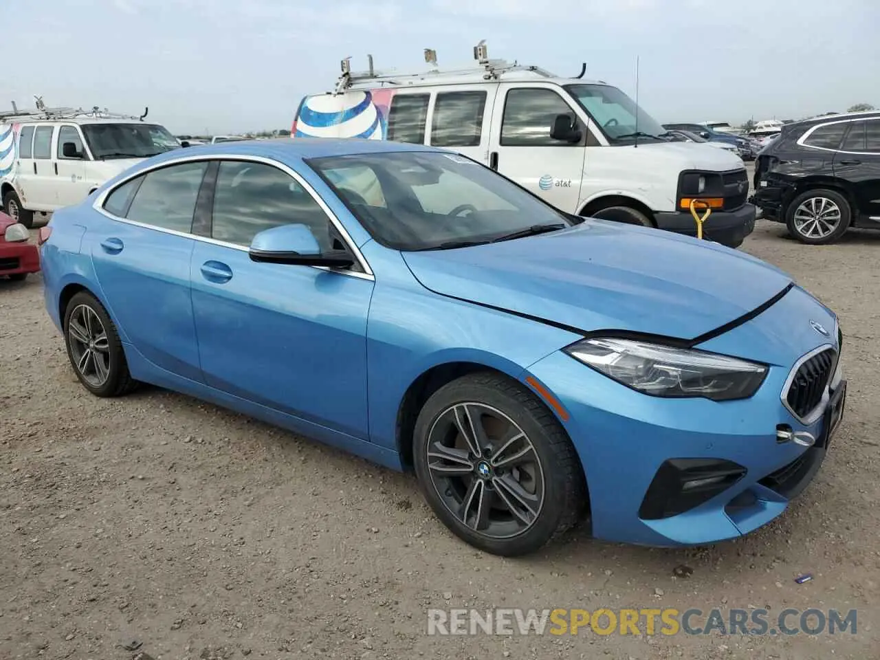 4 Фотография поврежденного автомобиля WBA73AK09M7H65469 BMW 2 SERIES 2021