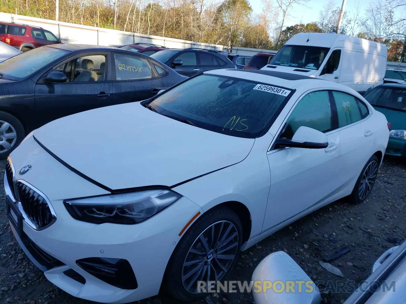 2 Photograph of a damaged car WBA73AK0XM7H85195 BMW 2 SERIES 2021