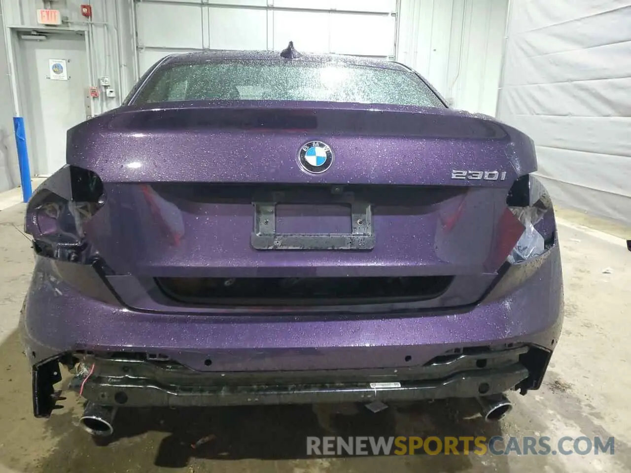 6 Фотография поврежденного автомобиля 3MW23CM00N8C63725 BMW 2 SERIES 2022