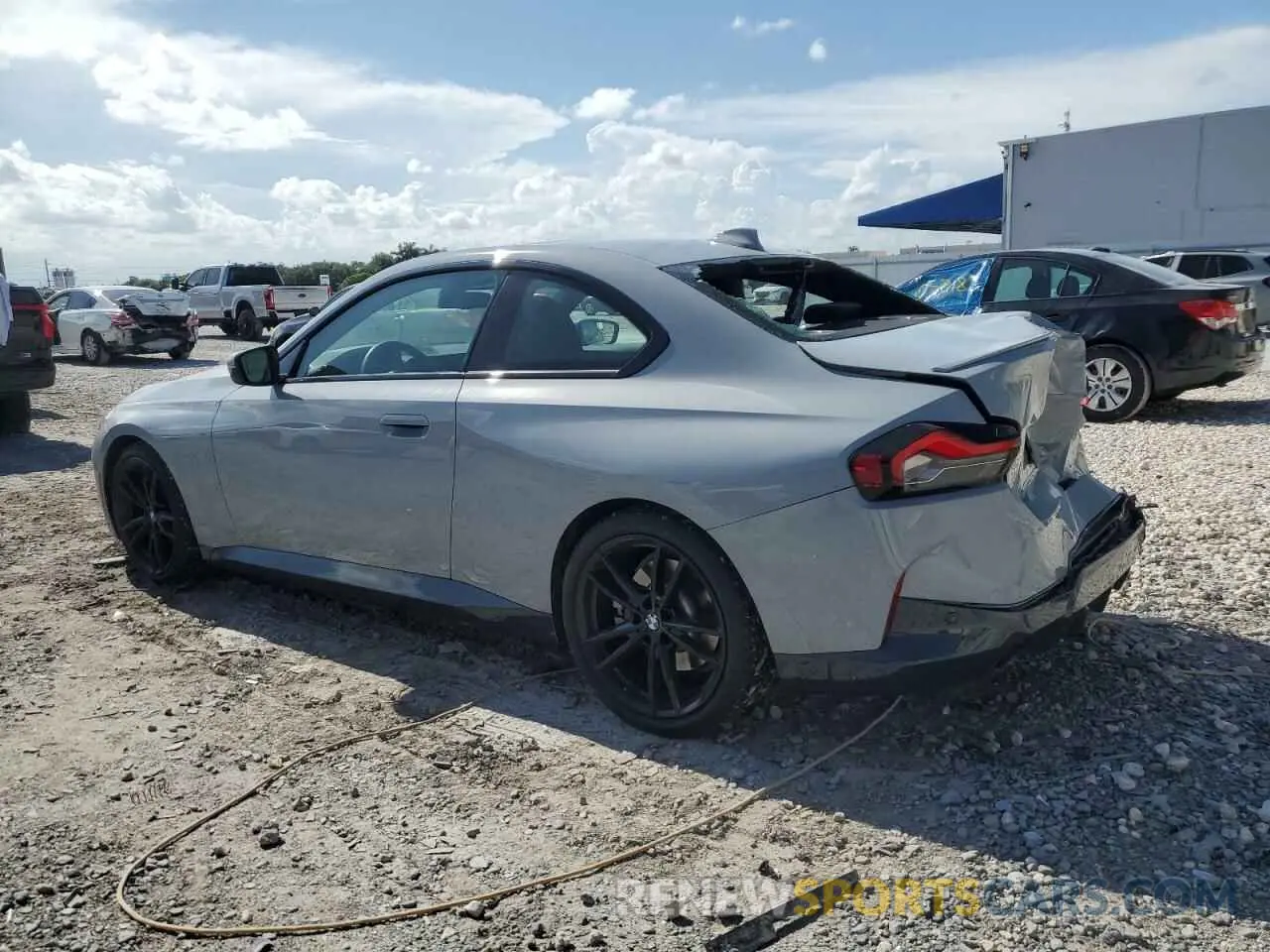 2 Фотография поврежденного автомобиля 3MW23CM06N8C59212 BMW 2 SERIES 2022