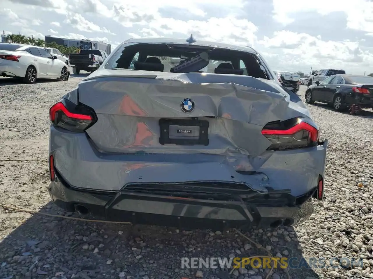 6 Фотография поврежденного автомобиля 3MW23CM06N8C59212 BMW 2 SERIES 2022