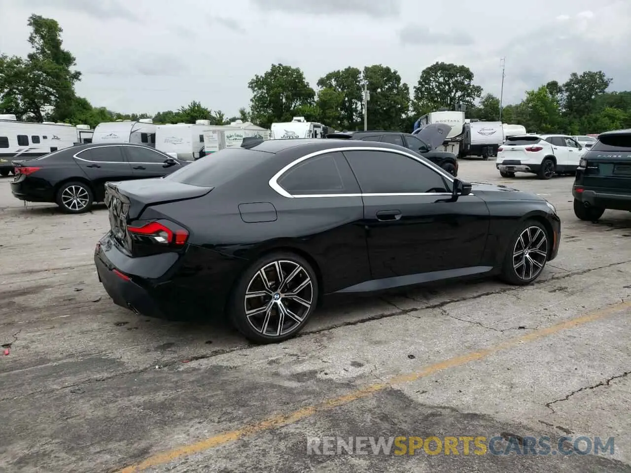 3 Фотография поврежденного автомобиля 3MW23CM07N8C37171 BMW 2 SERIES 2022