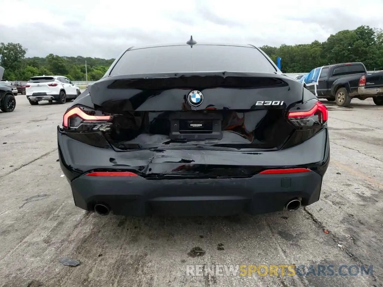 6 Фотография поврежденного автомобиля 3MW23CM07N8C37171 BMW 2 SERIES 2022