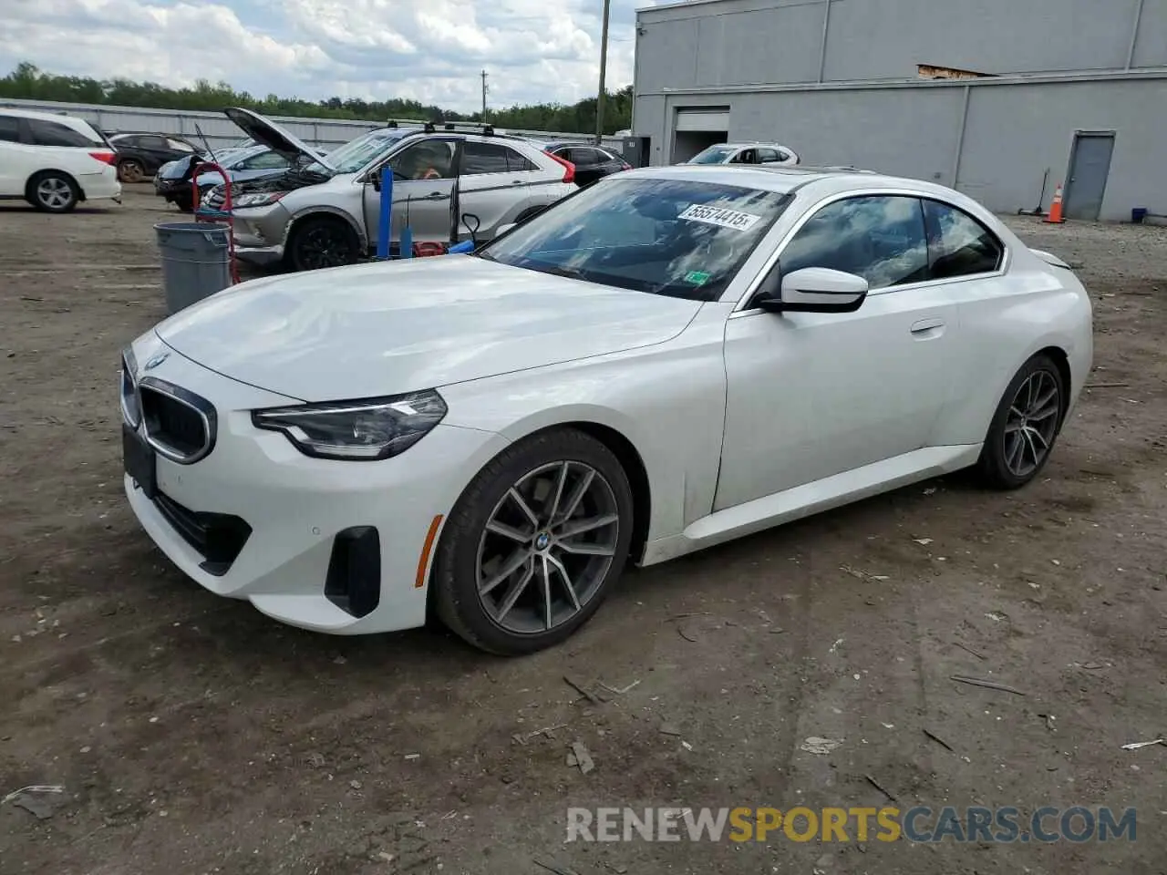 1 Фотография поврежденного автомобиля 3MW23CM08N8C50009 BMW 2 SERIES 2022
