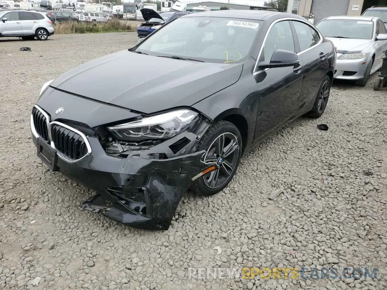 2 Фотография поврежденного автомобиля WBA53AK03N7K11933 BMW 2 SERIES 2022