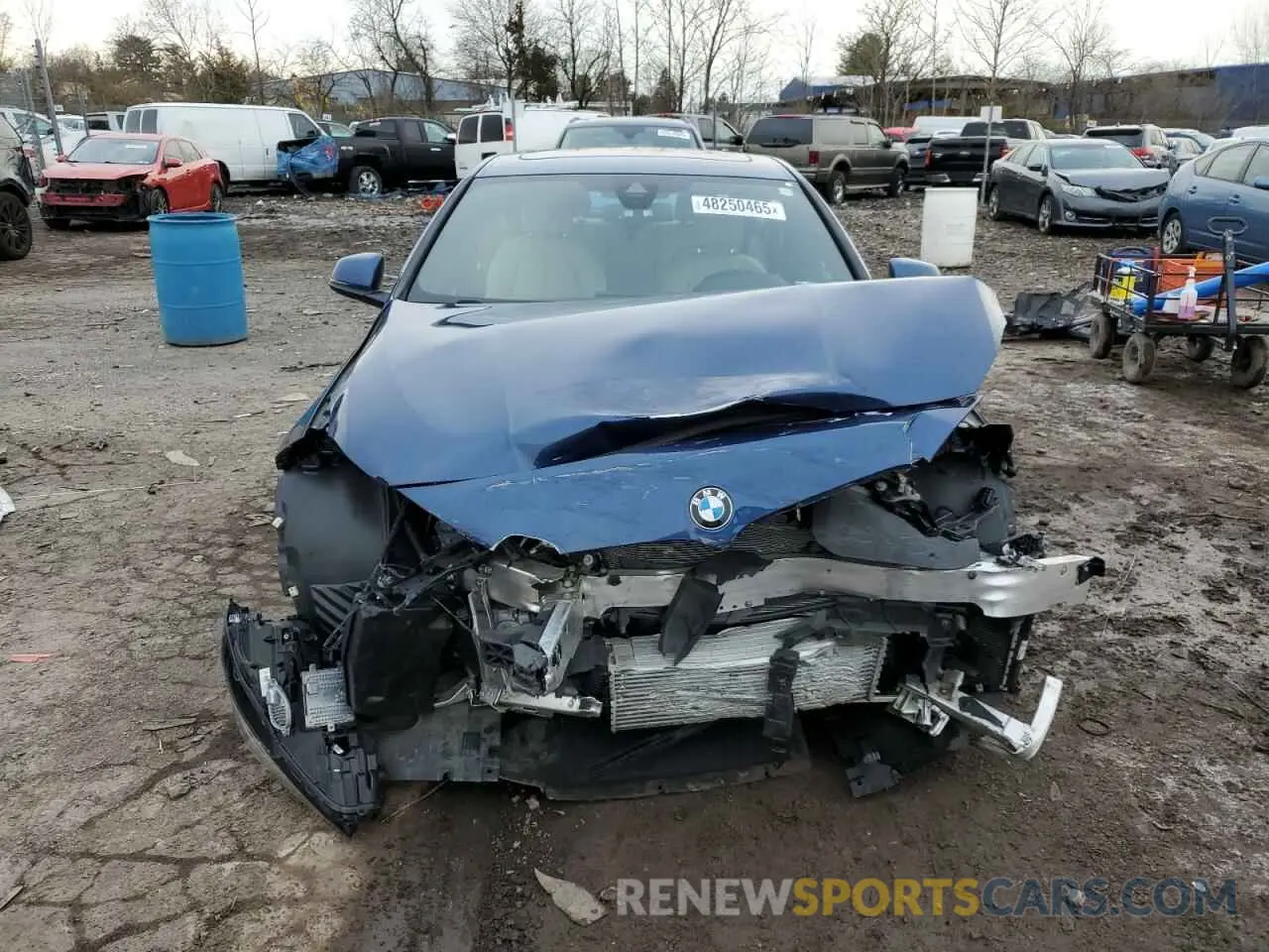 5 Фотография поврежденного автомобиля WBA73AK02N7L11059 BMW 2 SERIES 2022