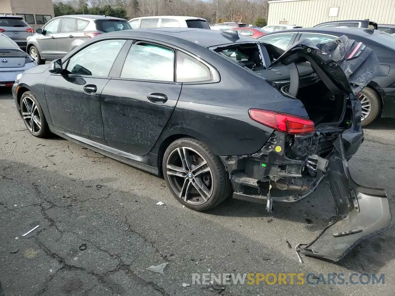 2 Photograph of a damaged car WBA73AK04N7K29799 BMW 2 SERIES 2022