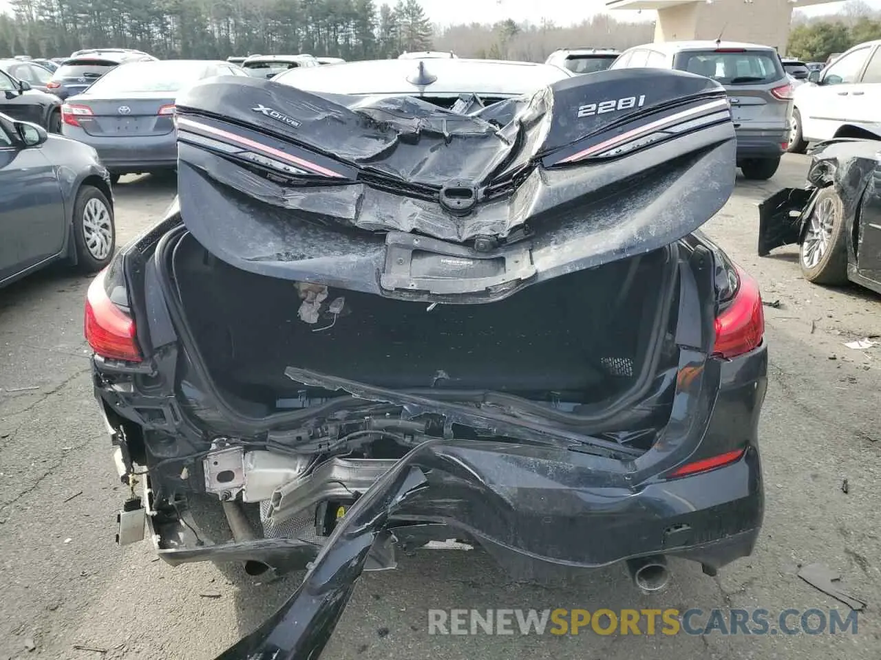6 Photograph of a damaged car WBA73AK04N7K29799 BMW 2 SERIES 2022