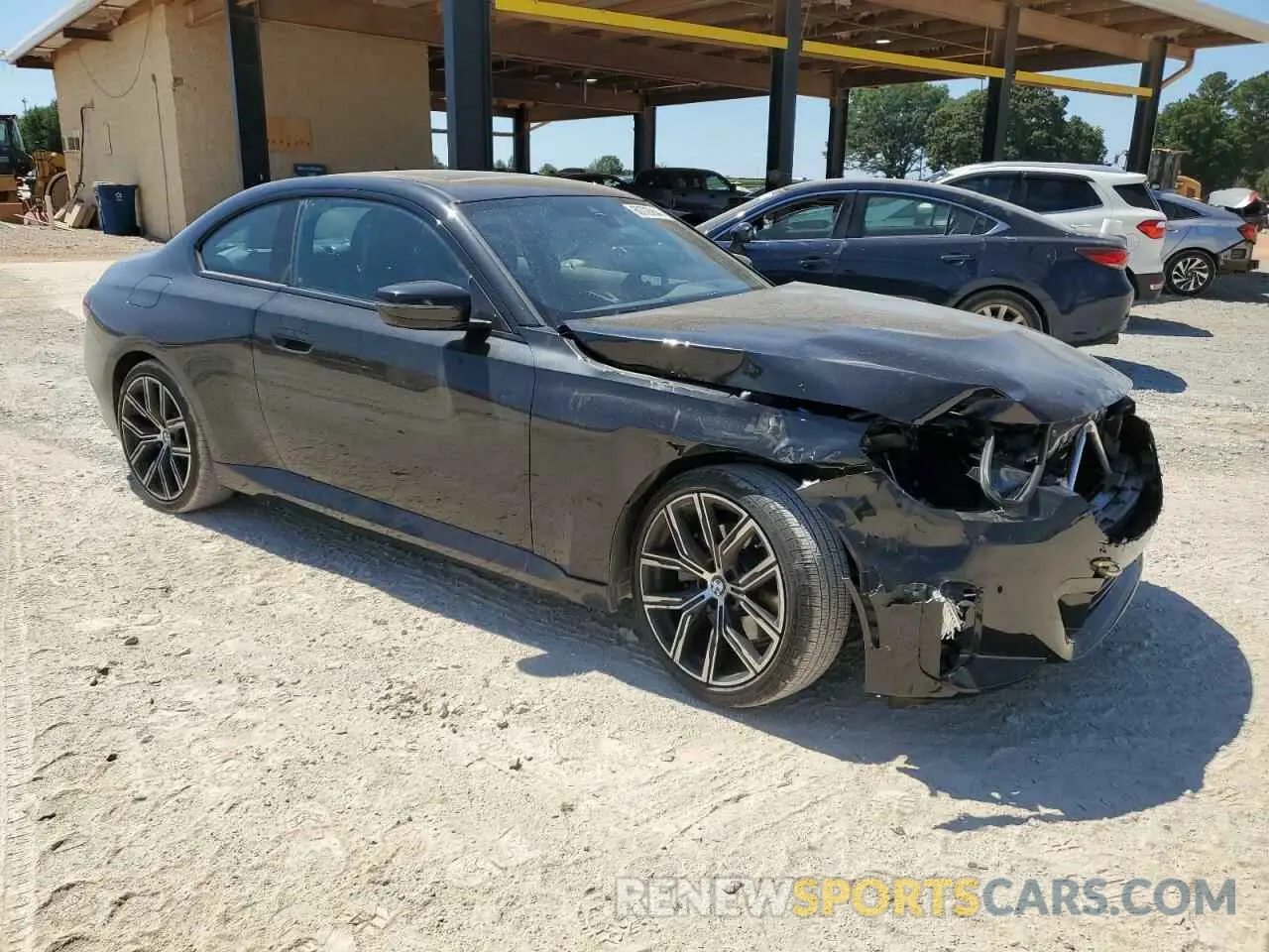 4 Фотография поврежденного автомобиля 3MW23CM00P8D77906 BMW 2 SERIES 2023