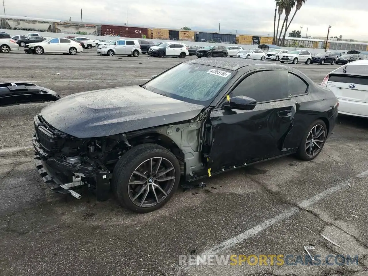 1 Photograph of a damaged car 3MW23CM05P8D58316 BMW 2 SERIES 2023