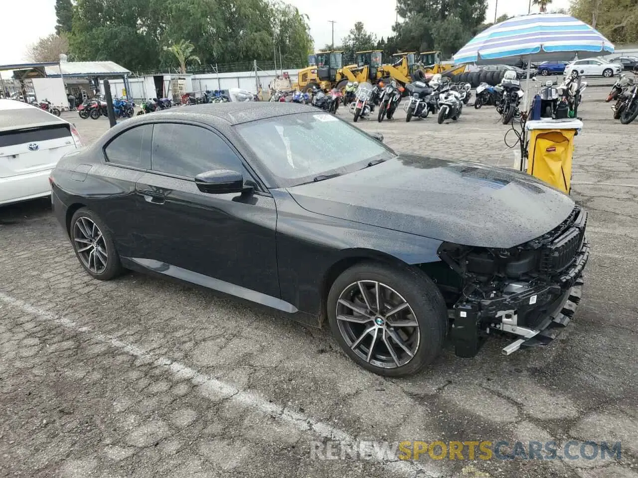 4 Photograph of a damaged car 3MW23CM05P8D58316 BMW 2 SERIES 2023