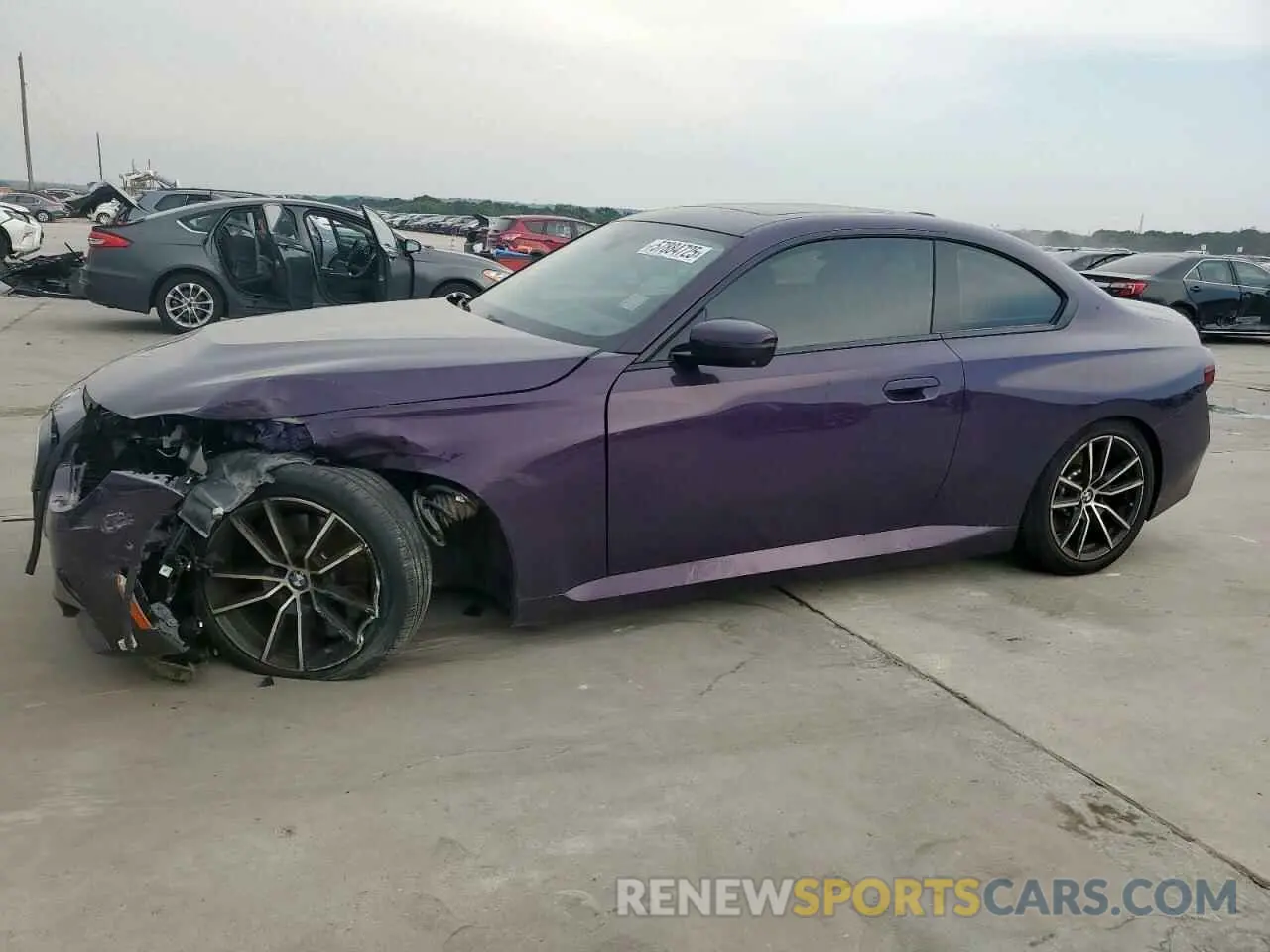 1 Photograph of a damaged car 3MW23CM05P8D73642 BMW 2 SERIES 2023