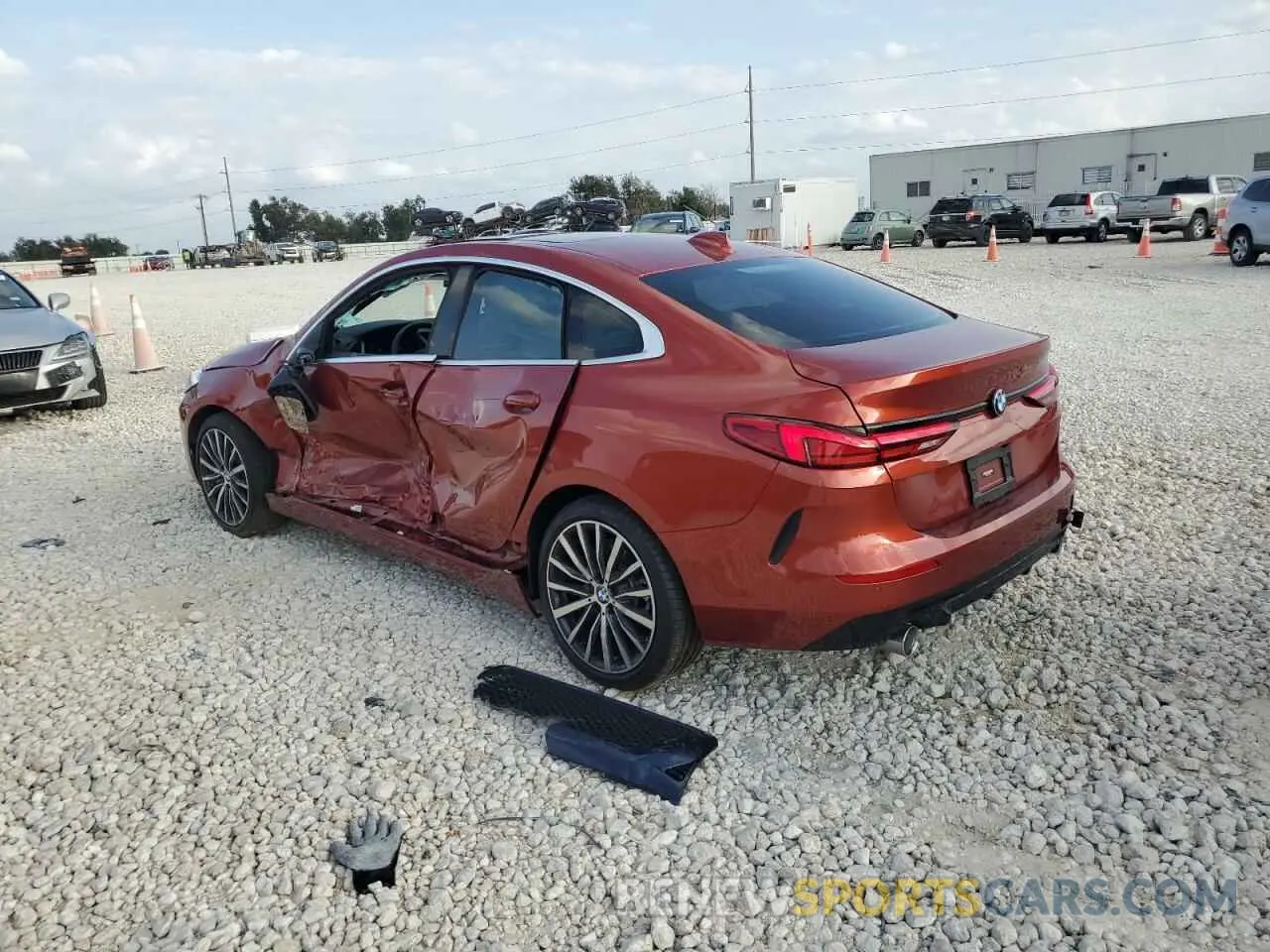 2 Photograph of a damaged car WBA53AK04P7M28202 BMW 2 SERIES 2023