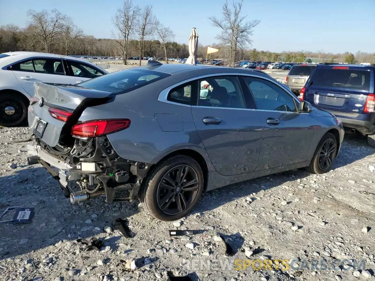 3 Фотография поврежденного автомобиля WBA53AK0XP7M63505 BMW 2 SERIES 2023