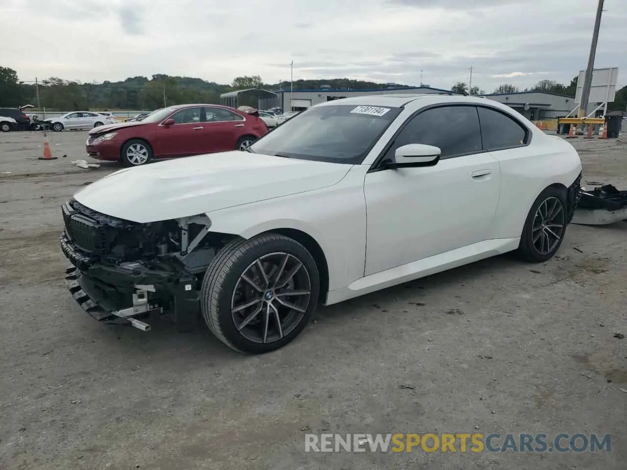 1 Photograph of a damaged car 3MW23CM08R8D90650 BMW 2 SERIES 2024