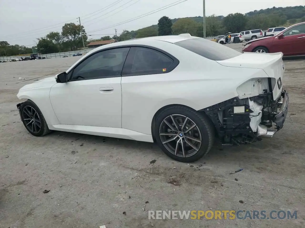 2 Photograph of a damaged car 3MW23CM08R8D90650 BMW 2 SERIES 2024