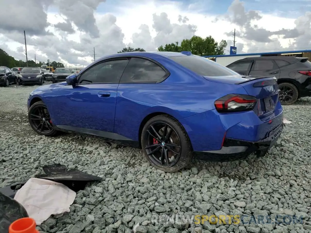 2 Фотография поврежденного автомобиля 3MW23CM09R8E53609 BMW 2 SERIES 2024