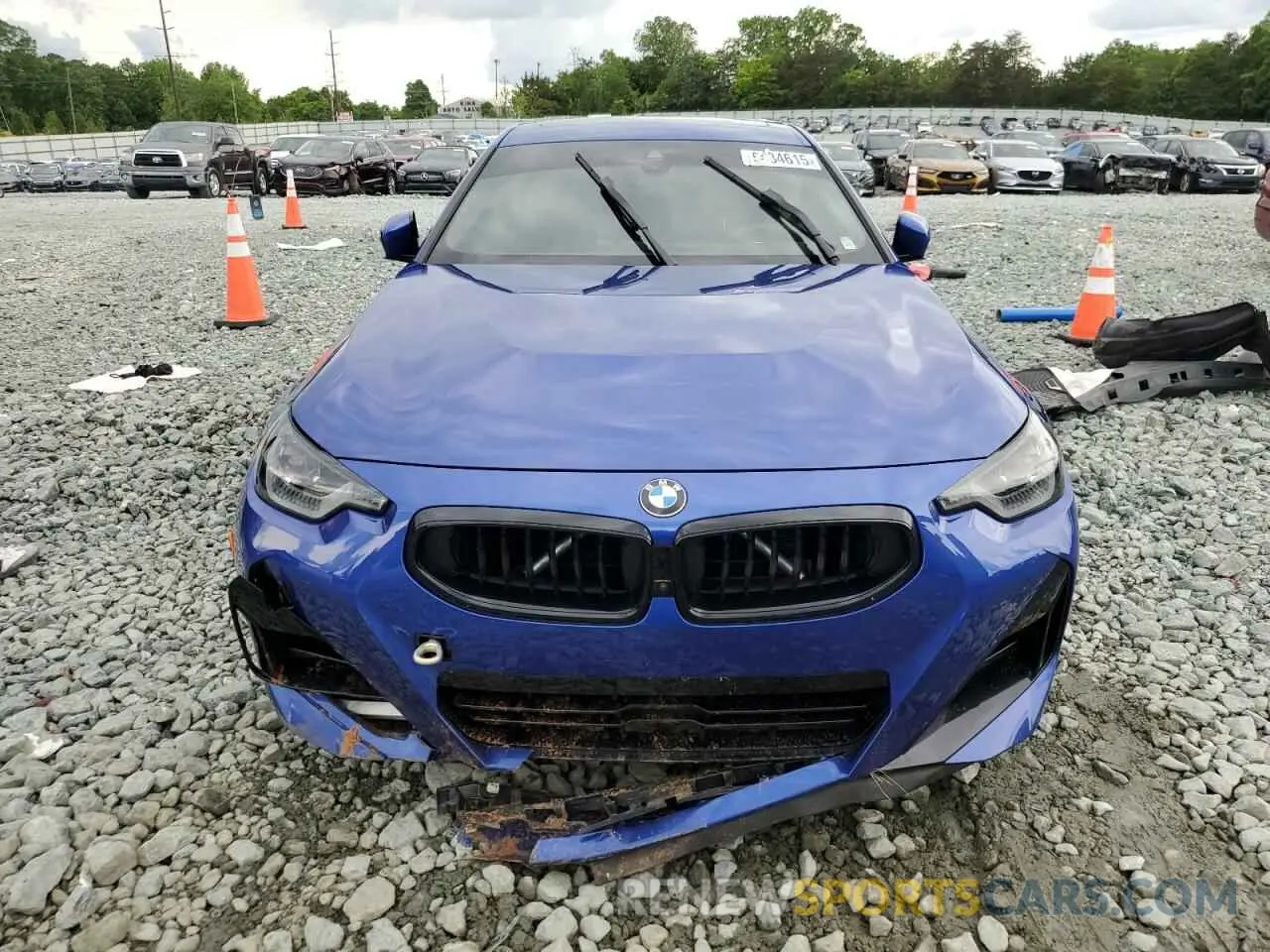 5 Фотография поврежденного автомобиля 3MW23CM09R8E53609 BMW 2 SERIES 2024