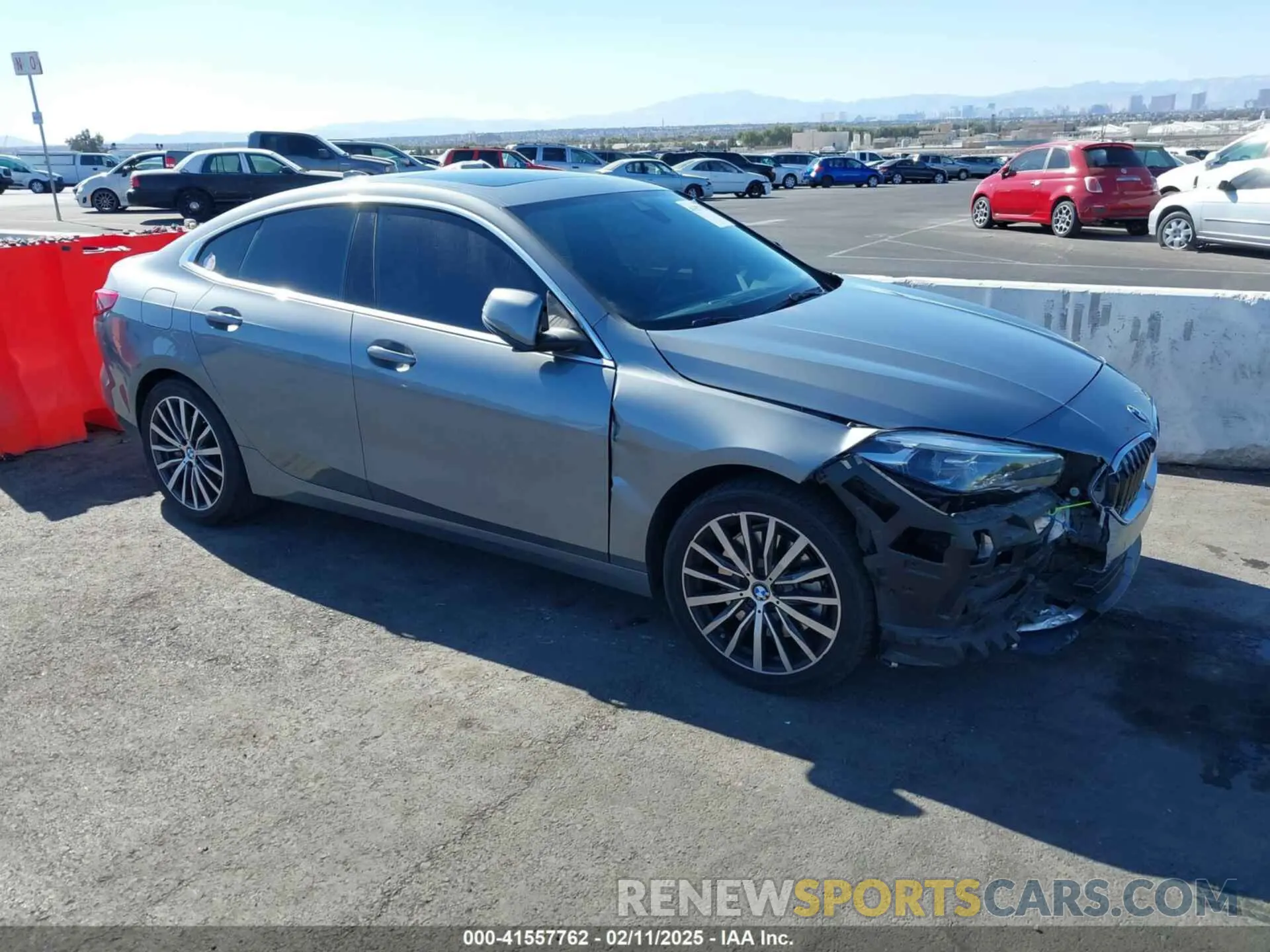 1 Photograph of a damaged car WBA53AK00N7K45327 BMW 228 GRAN COUPE 2022