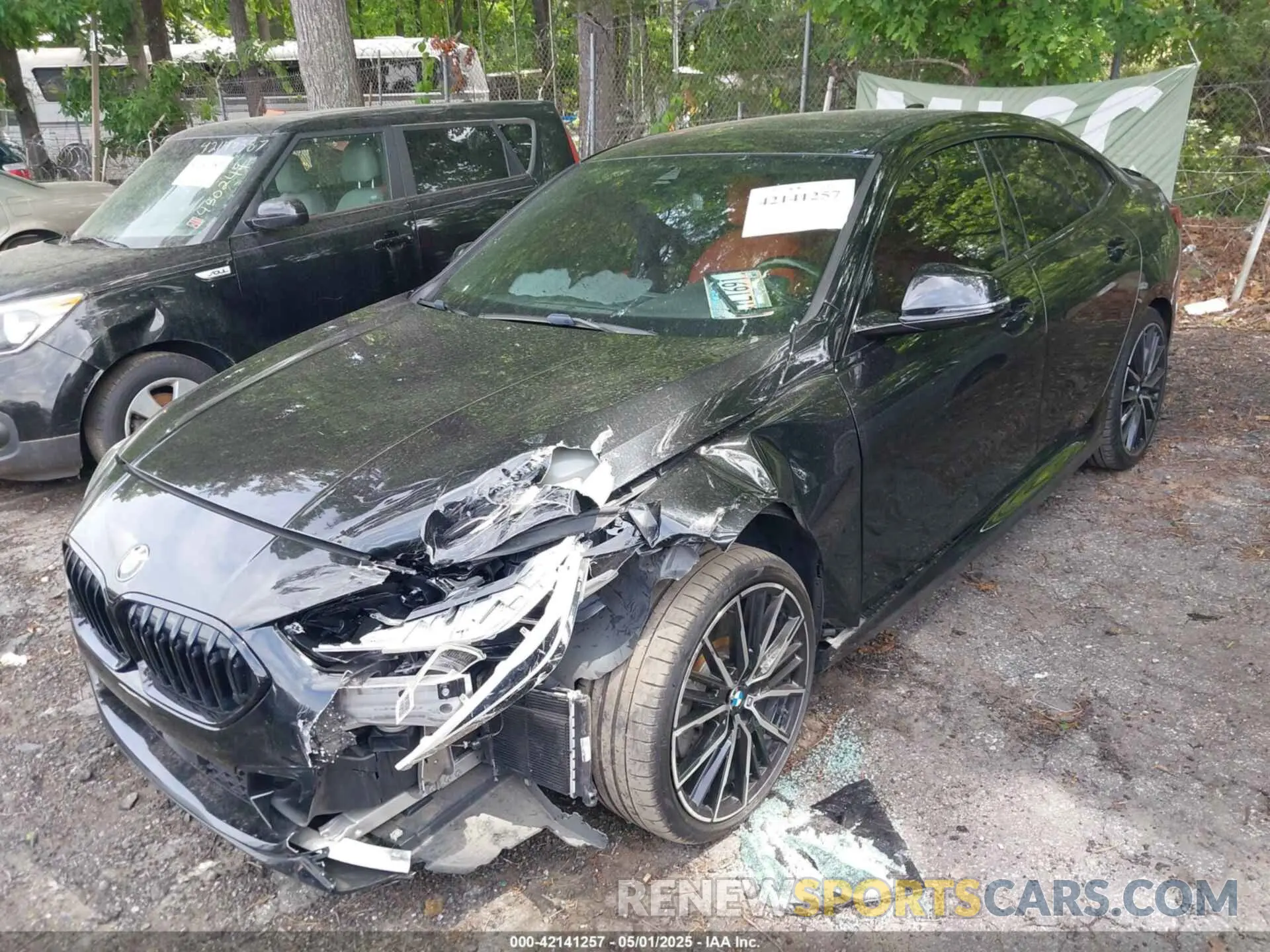 2 Photograph of a damaged car WBA53AK03N7K53082 BMW 228 GRAN COUPE 2022