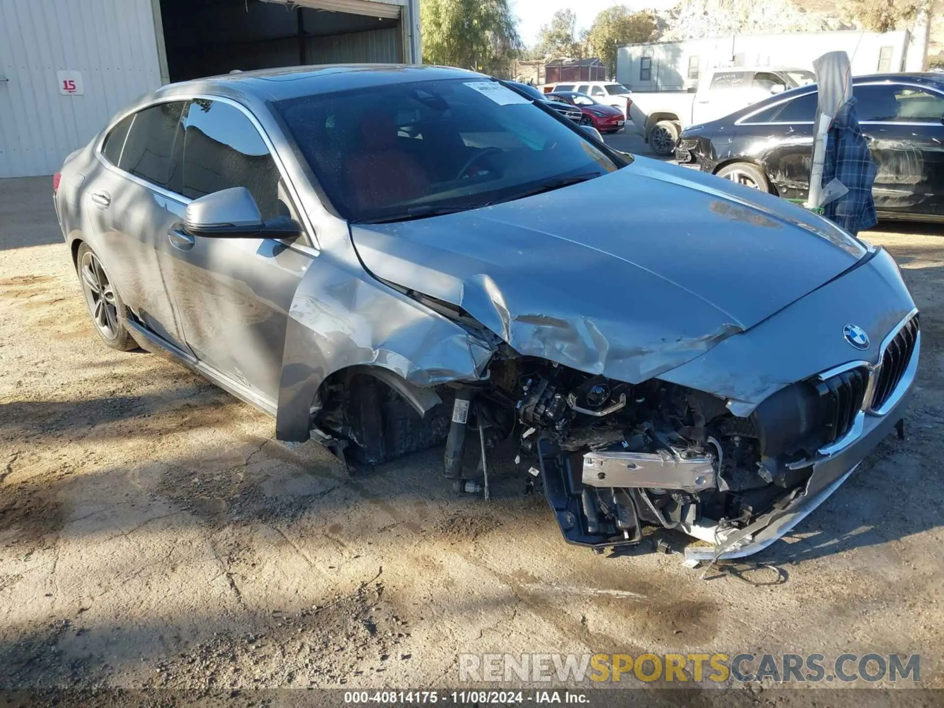1 Photograph of a damaged car WBA53AK03N7K93601 BMW 228 GRAN COUPE 2022