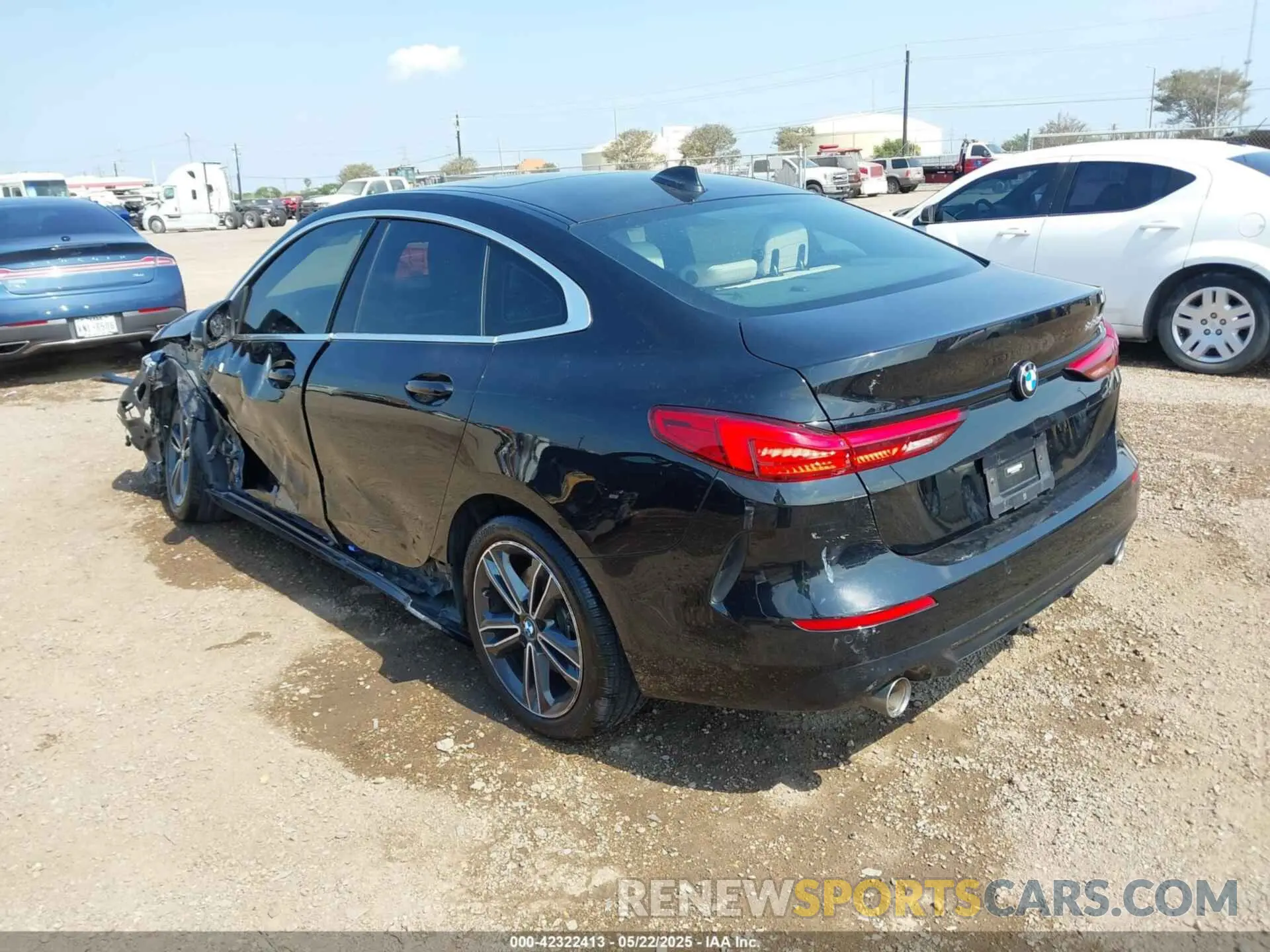 3 Фотография поврежденного автомобиля WBA53AK0XN7K83440 BMW 228 GRAN COUPE 2022