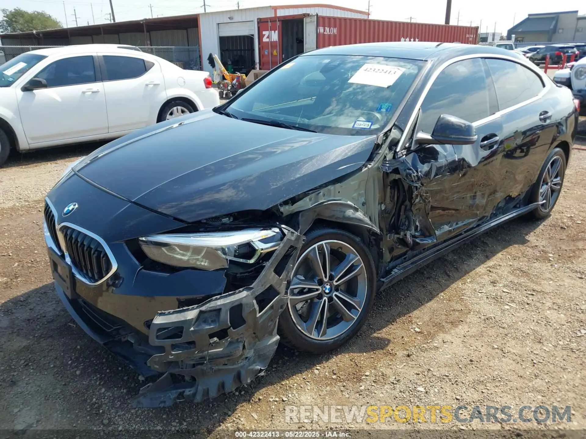 6 Фотография поврежденного автомобиля WBA53AK0XN7K83440 BMW 228 GRAN COUPE 2022