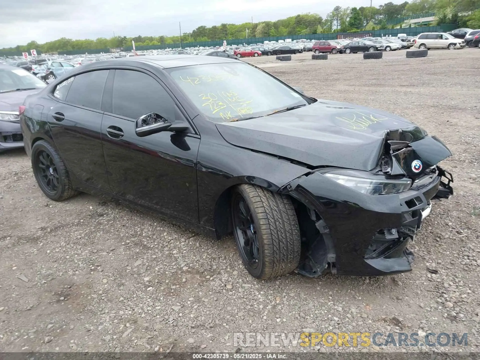 1 Photograph of a damaged car WBA73AK00N7K44428 BMW 228 GRAN COUPE 2022