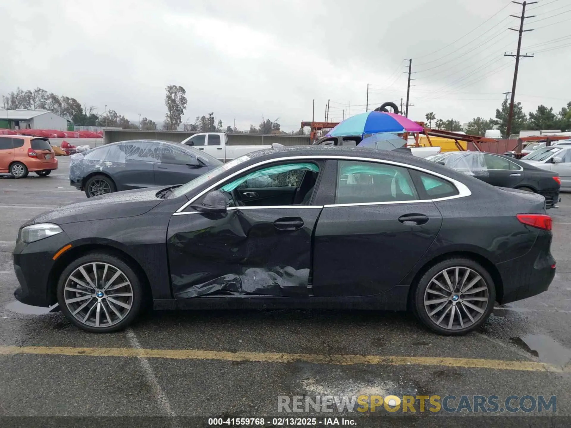 6 Photograph of a damaged car WBA53AK07P7M28114 BMW 228 GRAN COUPE 2023