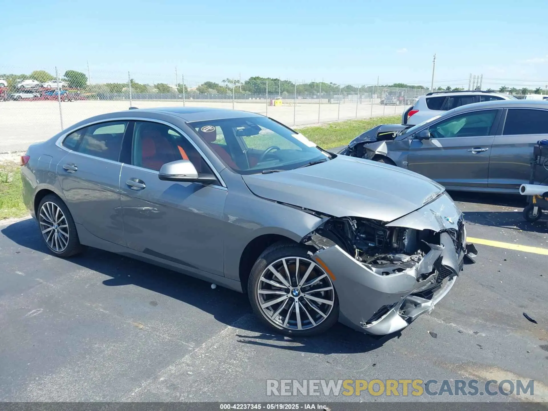 1 Photograph of a damaged car WBA53AK07R7R41558 BMW 228 GRAN COUPE 2024