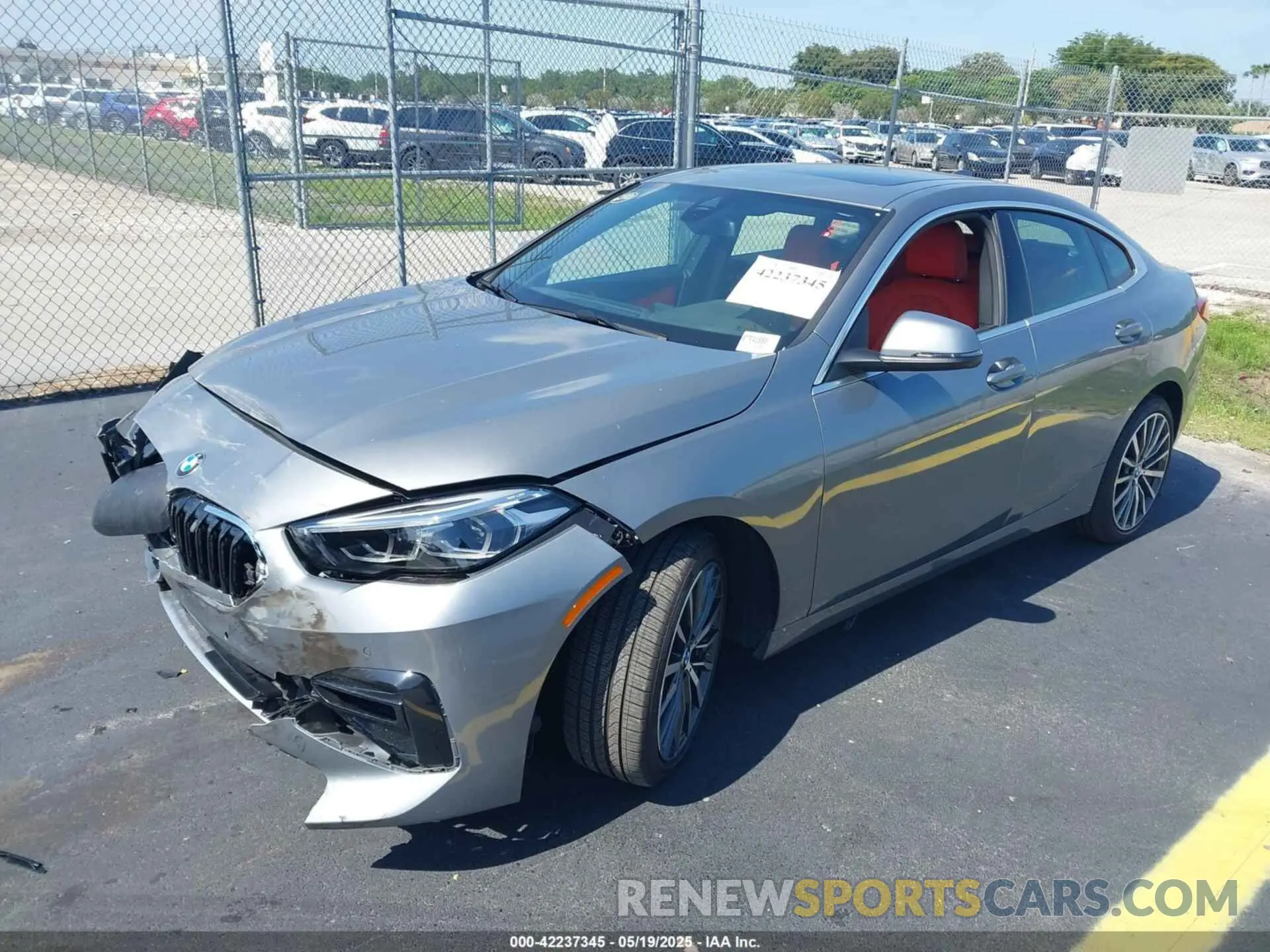 2 Photograph of a damaged car WBA53AK07R7R41558 BMW 228 GRAN COUPE 2024