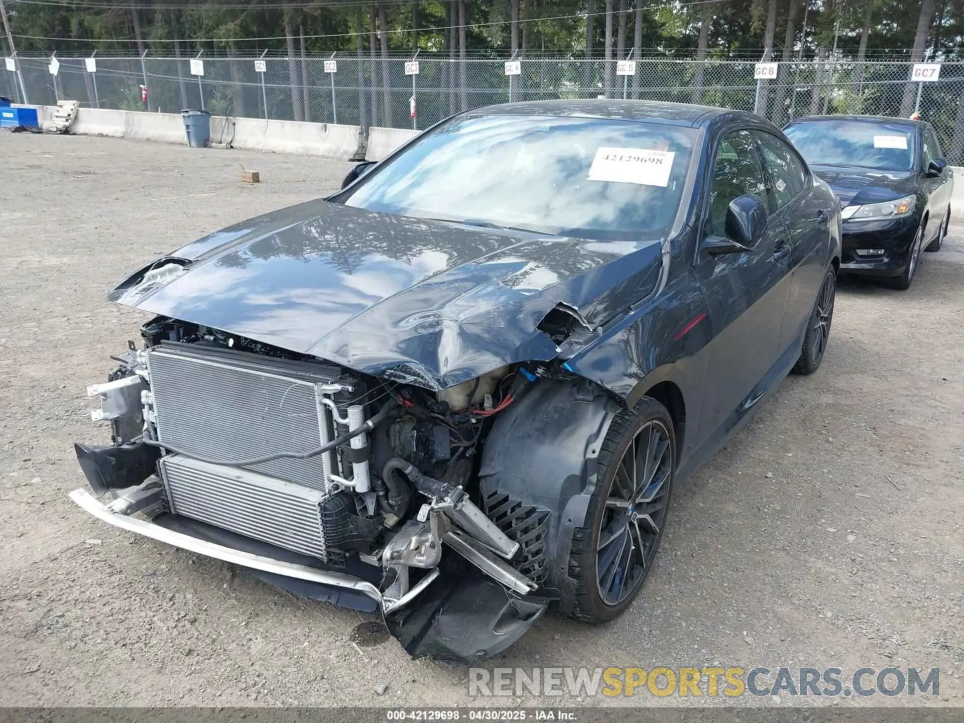 2 Photograph of a damaged car WBA73AK00L7F77132 BMW 228I GRAN COUPE 2020