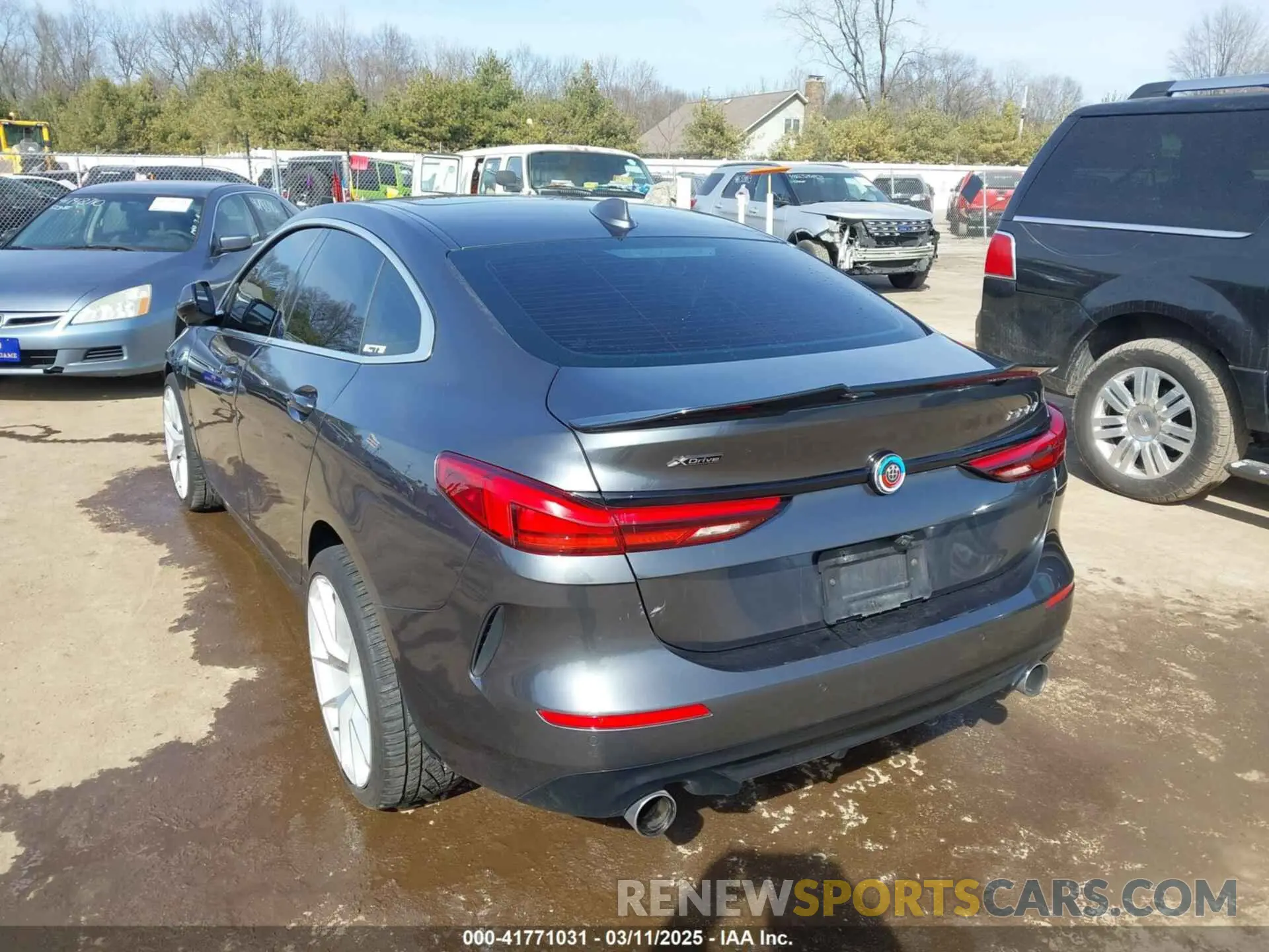 3 Фотография поврежденного автомобиля WBA73AK03L7F73978 BMW 228I GRAN COUPE 2020
