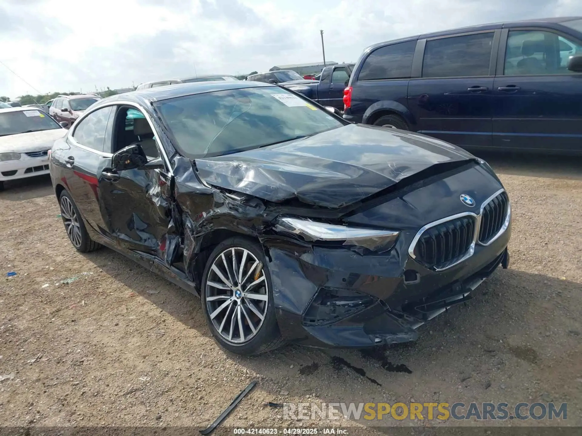 1 Фотография поврежденного автомобиля WBA73AK0XL7F58118 BMW 228I GRAN COUPE 2020