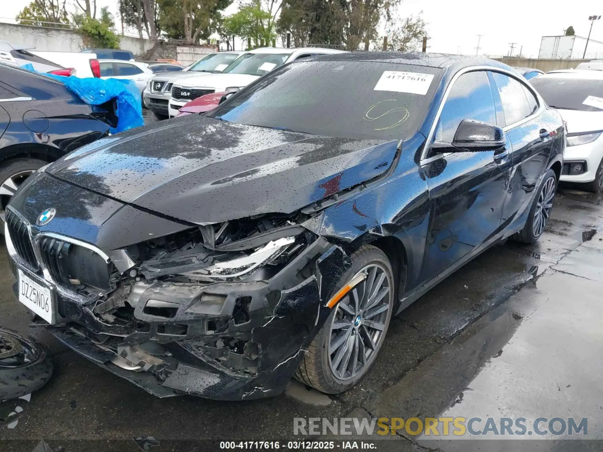 2 Photograph of a damaged car WBA53AK05M7H40186 BMW 228I GRAN COUPE 2021