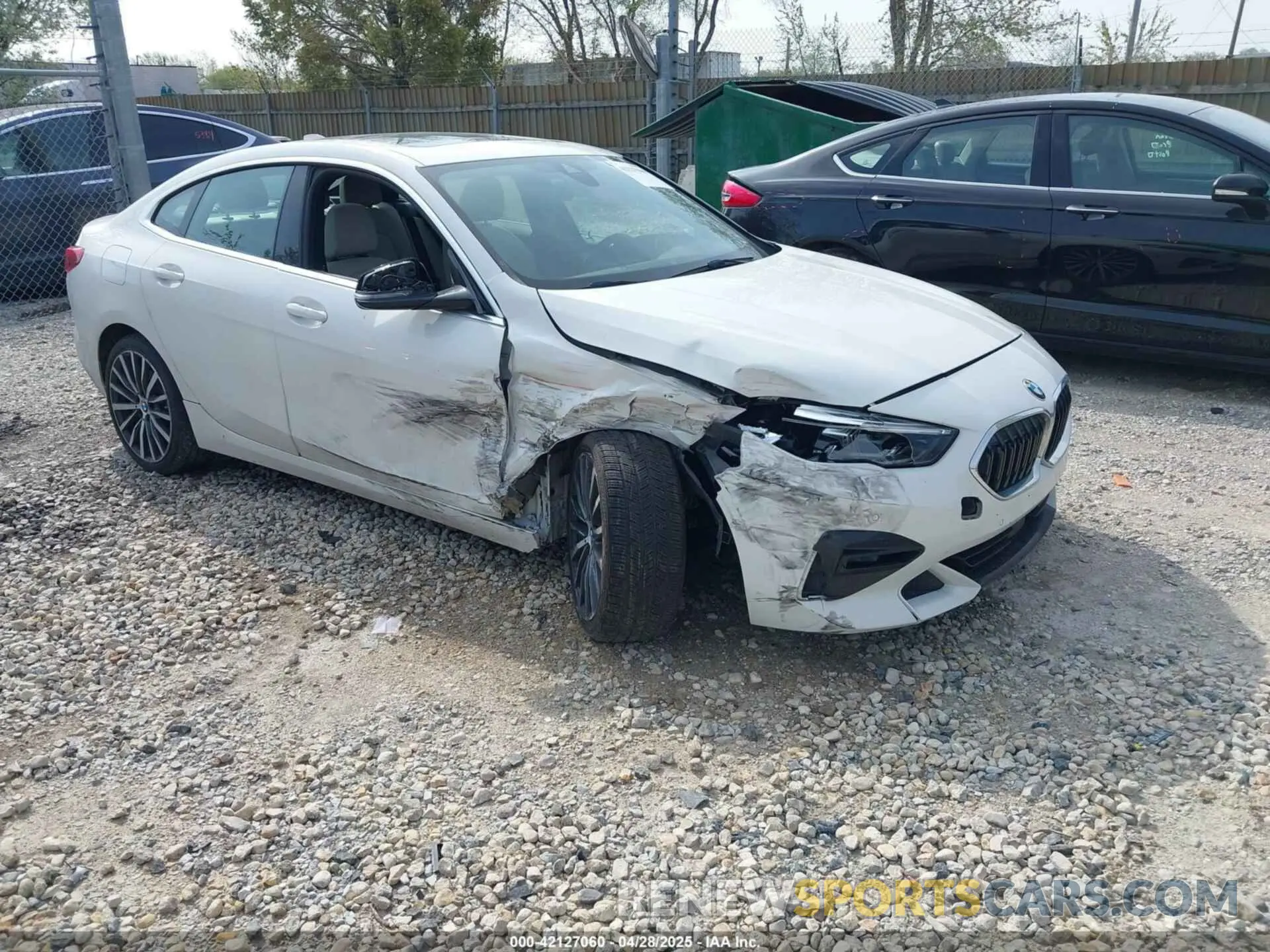 1 Photograph of a damaged car WBA53AK06M7H55442 BMW 228I GRAN COUPE 2021