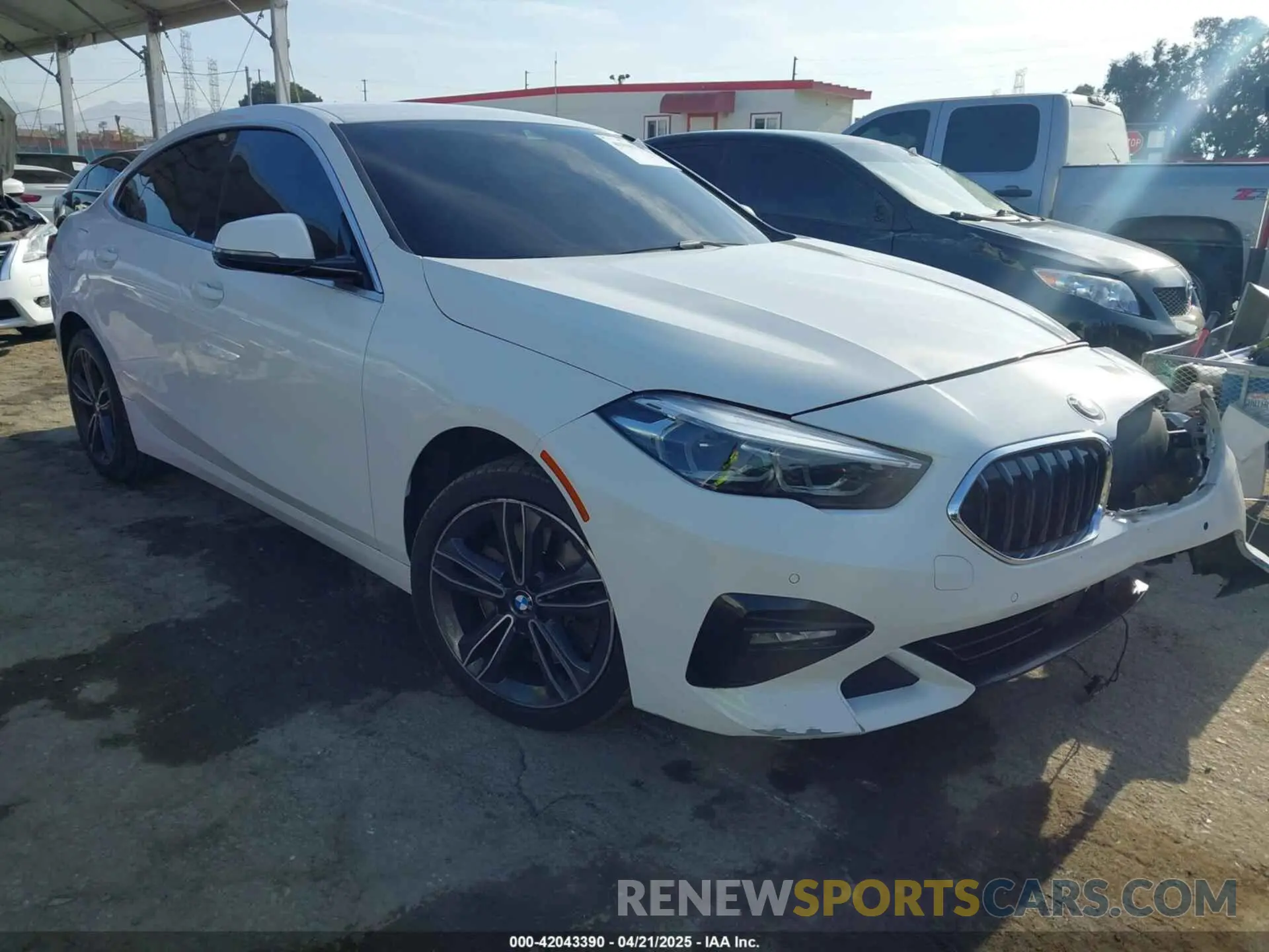 1 Фотография поврежденного автомобиля WBA53AK09M7H30650 BMW 228I GRAN COUPE 2021