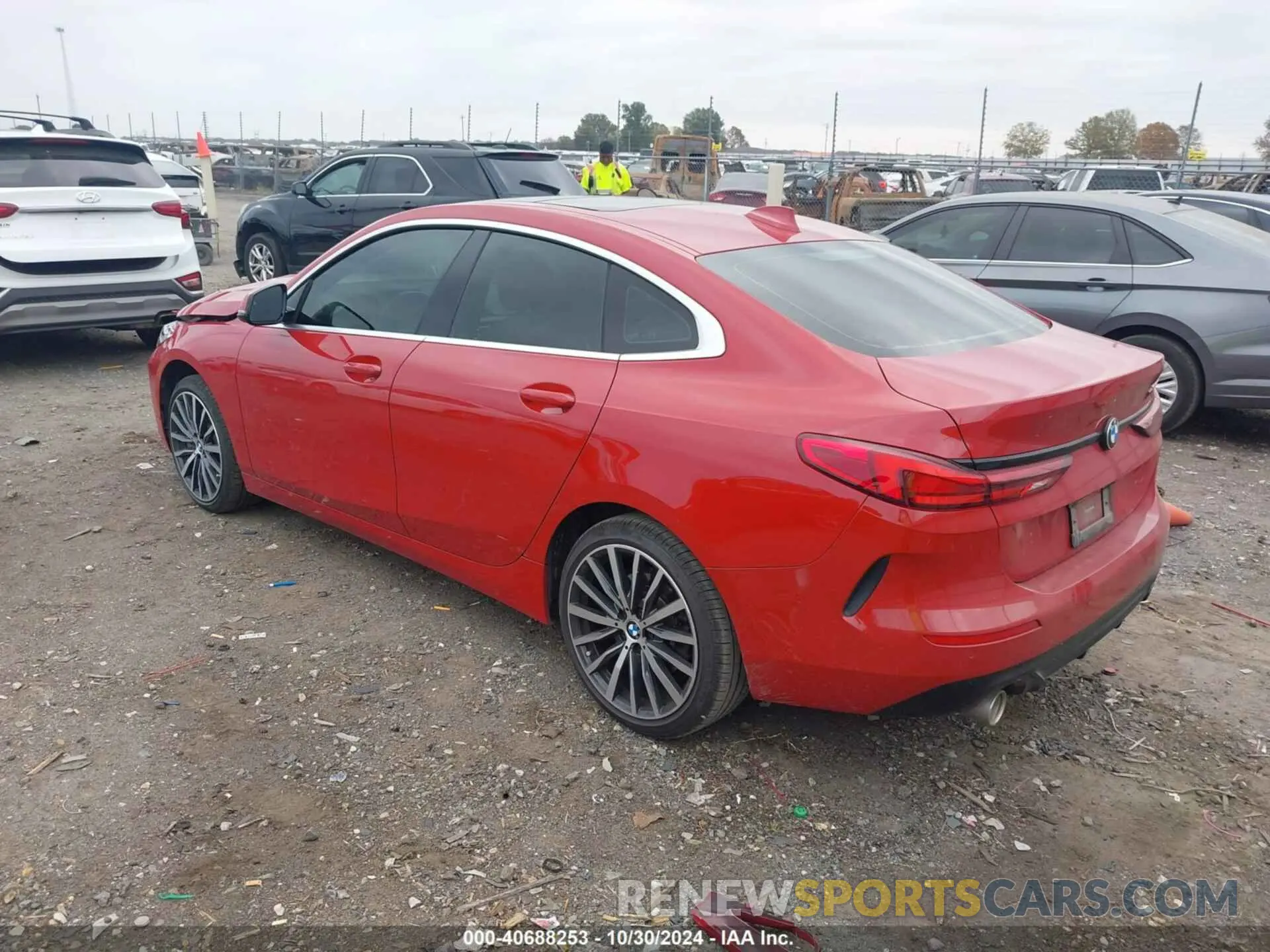 3 Фотография поврежденного автомобиля WBA53AK09M7H54785 BMW 228I GRAN COUPE 2021